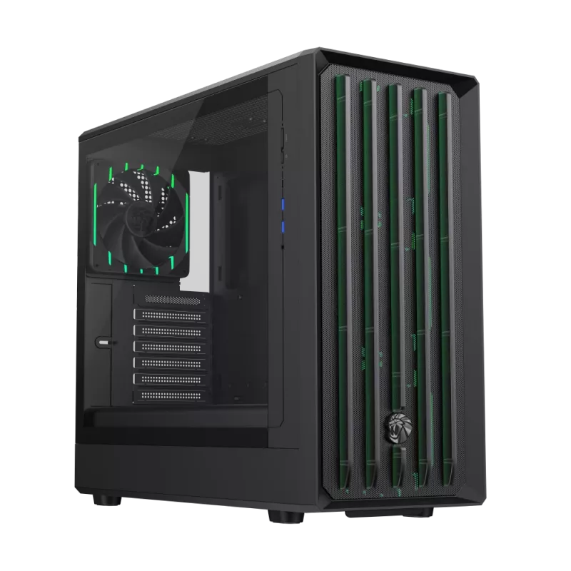 Gamemax Gehäuse | CLAW 460 BK | Schwarz | Mid-Tower | Netzteil nicht enthalten