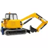 Brudder CAT Mini-Bagger mit Arbeiter