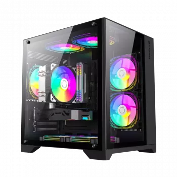 Gamemax | Gehäuse | INFINITY MINI BK | M-ATX