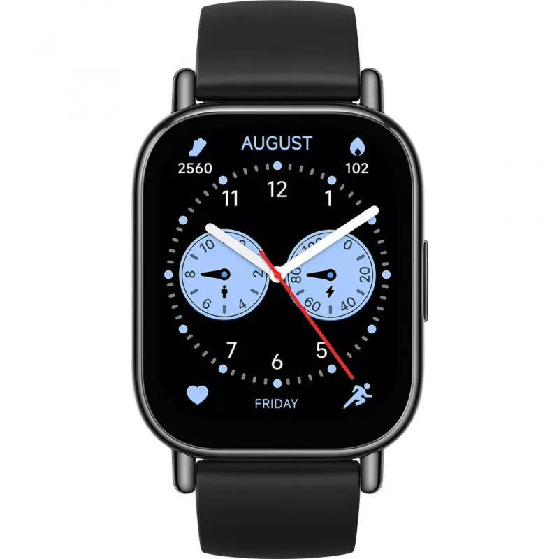 Smartwatch Xiaomi Redmi Watch 5 Lite — 1,96 Zoll AMOLED, GPS, 470 mAh, 48 mm, TPU-Armband, Schwarz