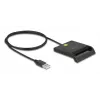 Smart Card Reader DeLOCK 91724 USB Typ-A Schwarz