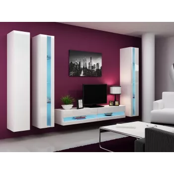 Cama Regal VIGO NEW 180/40/30 weiß/weiß glanz