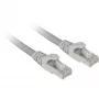 Netzwerkkabel Sharkoon Patch SFTP RJ-45 Cat.7a 3m Grau