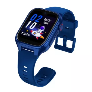 Smartwatch Stelio Junior Pro AI 4G ST-SWJ102-NB — marineblau, 4G-Konnektivität