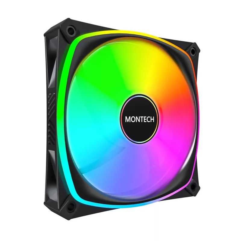 MONTECH RX120 PRO Black 120mm ARGB 3er-Pack