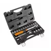 Neo Tools 1/4 bidirektionaler Drehmomentschlüssel, 5-25NM, Set aus 21 Stück