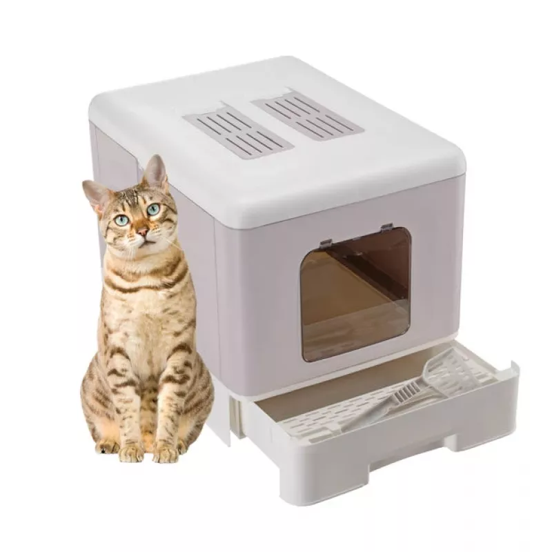 FERPLAST Sahara Lilac - Katzenklo - 52 x 39 x 40 cm