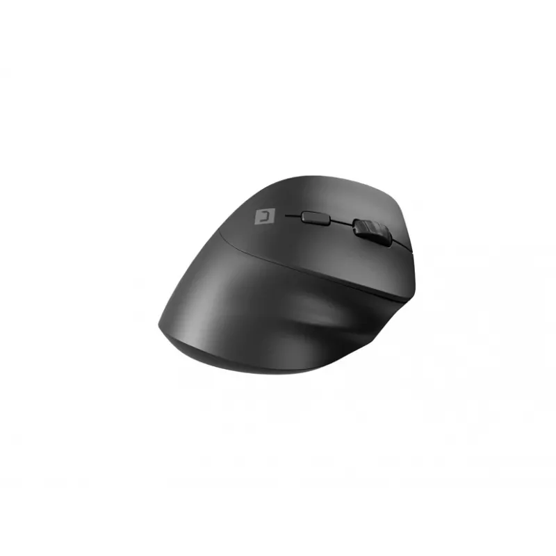 Kabellose optische Maus NATEC CRAKE 2 — Bluetooth 5.2, 2400 DPI, 6 Tasten, rechtshändig, schwarz