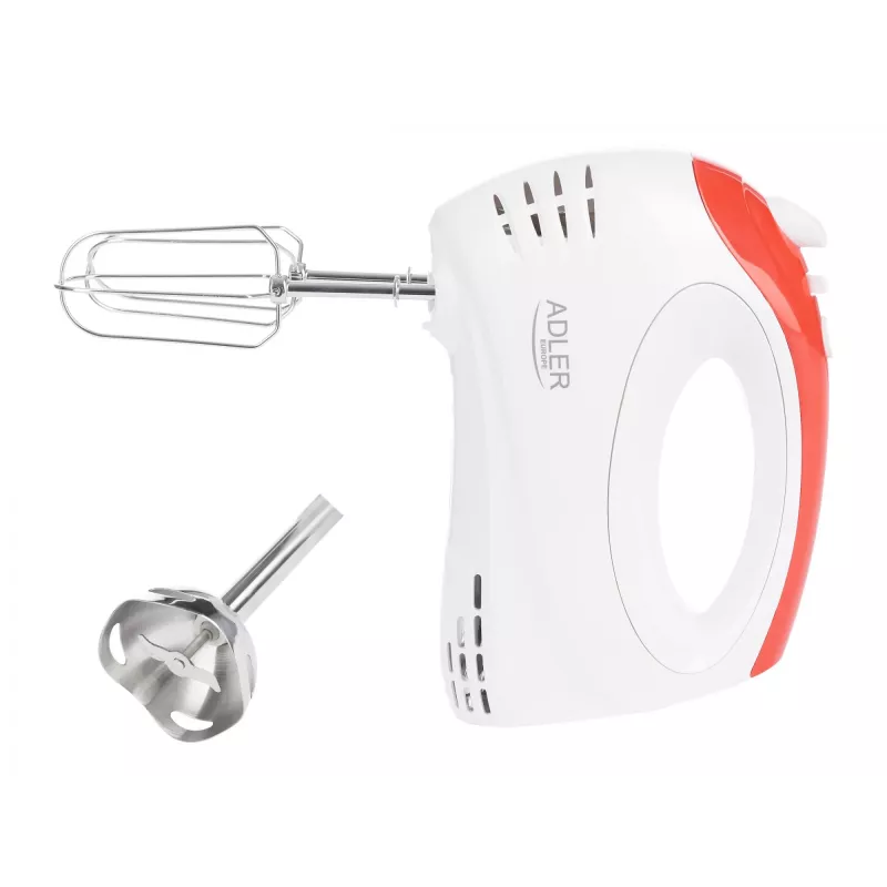 Adler AD 4212 Handmixer Rot, Weiß