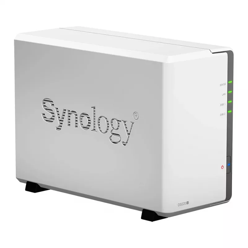 Synology Disk Station DS220j – NAS-Server – 2 Einschübe
