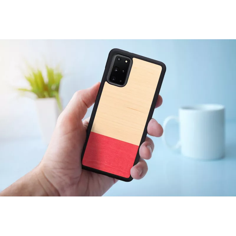 Smartphone-Hülle man and wood für Samsung Galaxy S20+ — mismatch Schwarz