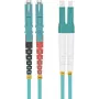 Patchkabel helos E2000 Multimode 1 m 50/125 Glasfaser
