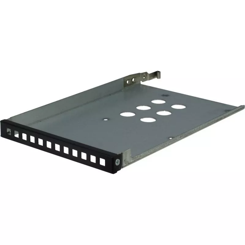 Inter-Tech IPC 1U-1404 Rack Schwarz, Edelstahl