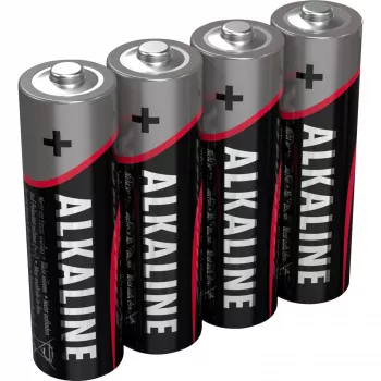 Einwegbatterie Ansmann 5015563 Alkaline AA Schwarz Grau