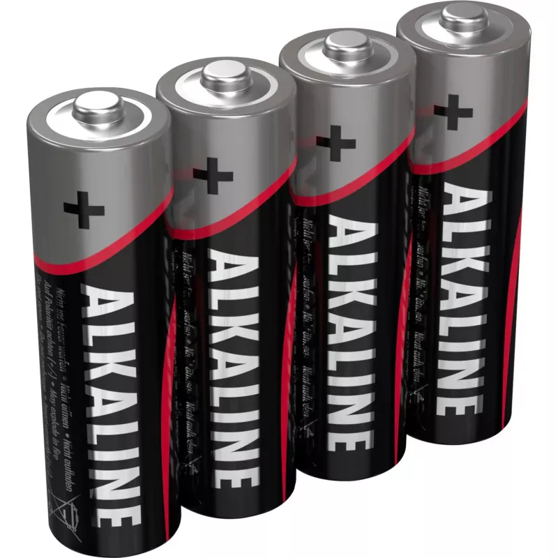 Einwegbatterie Ansmann 5015563 Alkaline AA Schwarz Grau