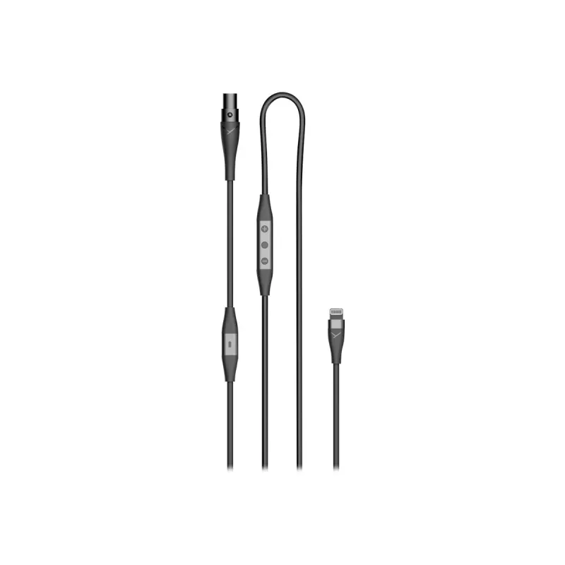 Verbindungskabel Beyerdynamic Pro X Lightning — Apple Lightning auf 3,5 mm digitales Audiokabel, schwarz