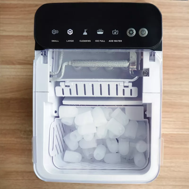 Eiswürfelbereiter BLAUPUNKT IMB301 — kompakter Tisch-Eisbereiter, automatische Eisproduktion