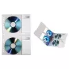 Hama 00078352 optische Disc-Hülle Sleeve case 2 Discs Transparent