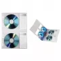 Hama 00078352 optische Disc-Hülle Sleeve case 2 Discs Transparent