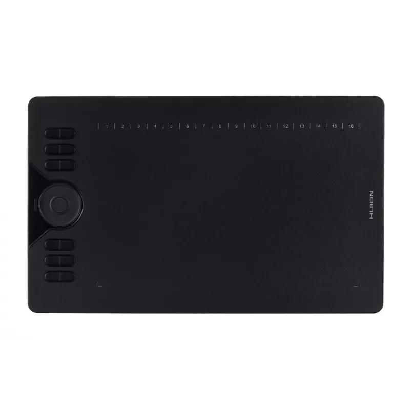 HUION HS610 Grafiktablett 5080 lpi 254 x 158,8 mm USB Schwarz