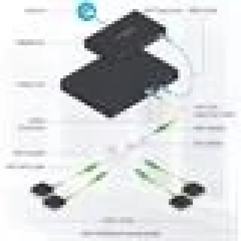 Ubiquiti UF-SPLITTER-4, 1:4 Splitter, SC/APC, G.657A1, 0,9 mm, 1,5 m