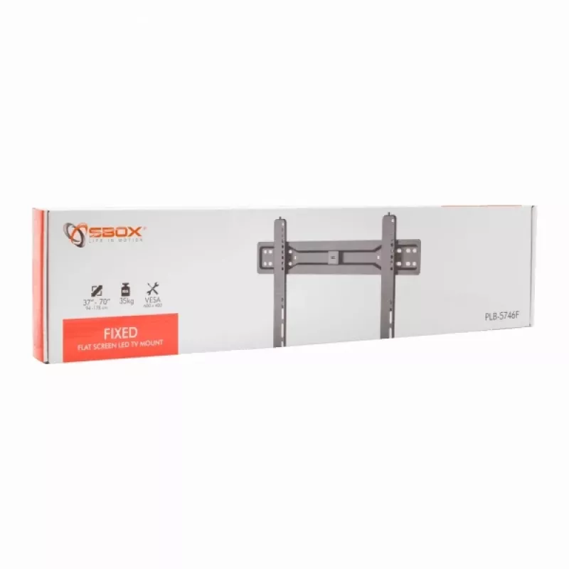Sbox PLB-5746F Feste Flachbildschirm-Halterung für LED-TV 37-70 35kg