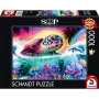 Puzzle Schmidt Spiele Sheena Pike Neon Turtle — 1000 Teile