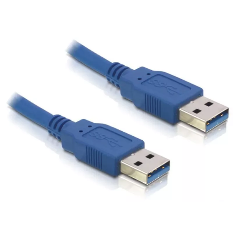 USB-Kabel DeLOCK 0,5 m USB 3.0 USB 3.2 Gen 1 A-A Blau