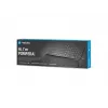 NATEC PORIFERA Tastatur Home/Office Bluetooth QWERTY US International Schwarz