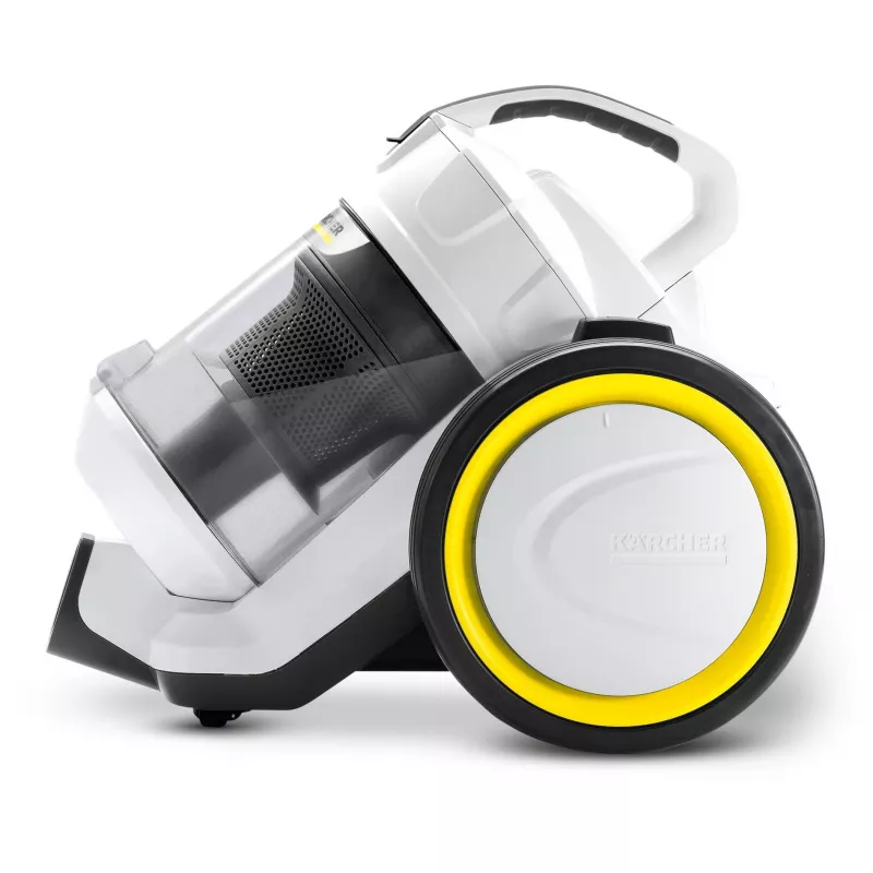 Zylinderstaubsauger Karcher VC 3 — Trockensauger für zu Hause, 700 W, 0,9 L beutellos, HEPA 13, Teleskoprohr, 1,5 m Schlauch