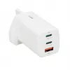 iBOX C-65 Weiß, GaN 65W Universal-Ladegerät UK-Stecker