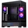 PHANTEKS XT View Matrix PC-Gehäuse, Midi-Tower, E-ATX, Temperiertes Glas, Matrix LED - schwarz (PH-XT523VM1_DBK01)