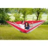 Amazonas Silk Traveller XXL AZ-1030190 Camping-Hängematte, grau/rot