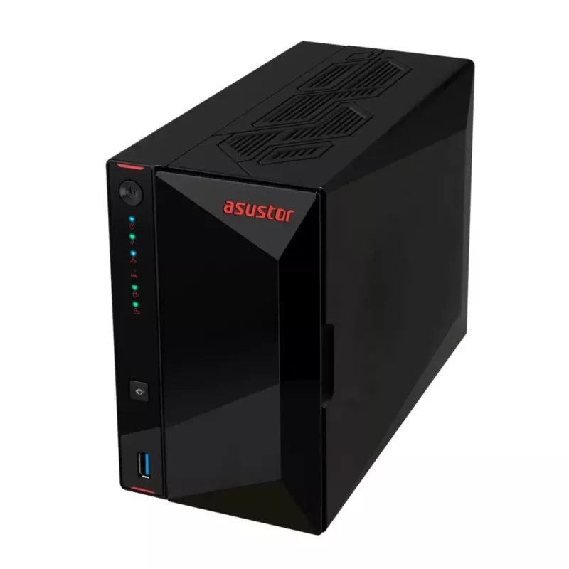 Asustor AS5402T NAS/Storage-Server Intel® Celeron® N5105 4 GB DDR4 0 TB ADM Schwarz