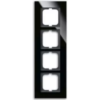 Busch-Jaeger 1724-825 Wandplatte/Schalterabdeckung Schwarz (2CKA001754A4325)