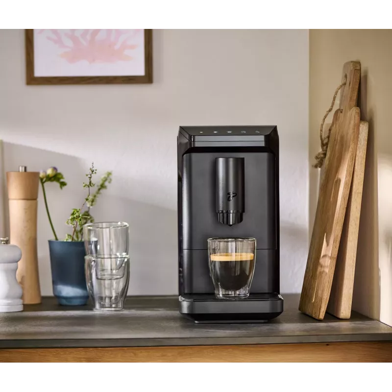 Espressomaschine Tchibo Esperto Mini schwarz – kompakte Espressomaschine für zu Hause