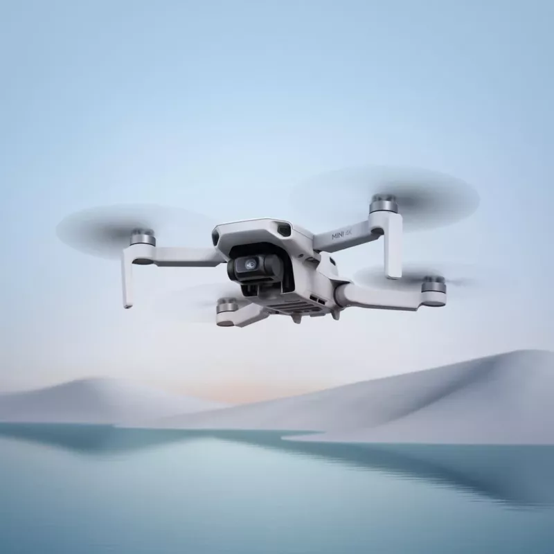 DJI Mini 4K 4-Rotor-Quadcopter 12 MP 3840 x 2160 Pixel 2250 mAh Grau