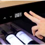 Caso | Smart Wine Cooler | WineExclusive 66 | Energieeffizienzklasse G | Vitrine | freistehend | Flaschenkapazität Flaschen | Kühlart Kompressortechnik | Schwarz