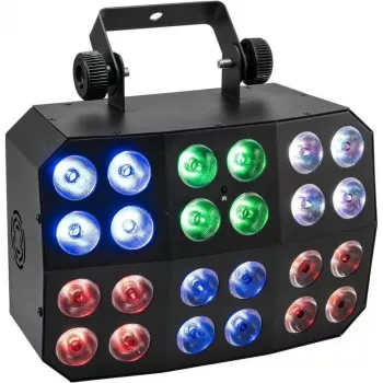 LED-Pixellicht EUROLITE CLS-6 PIX HCL 6x12W RGBW — 6 Leuchten, 12W LEDs, RGBW