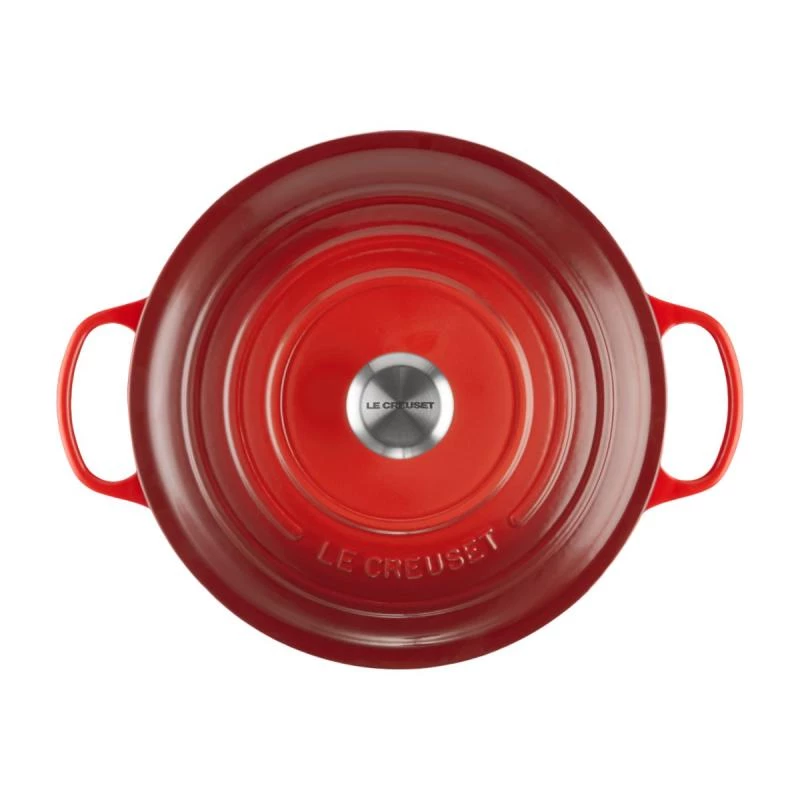 Le Creuset Signature Bräter rund 20 cm kirschrot (21177200602430)