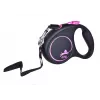 Flexi Schwarz Design S 5 m Hunde-Automatikleine