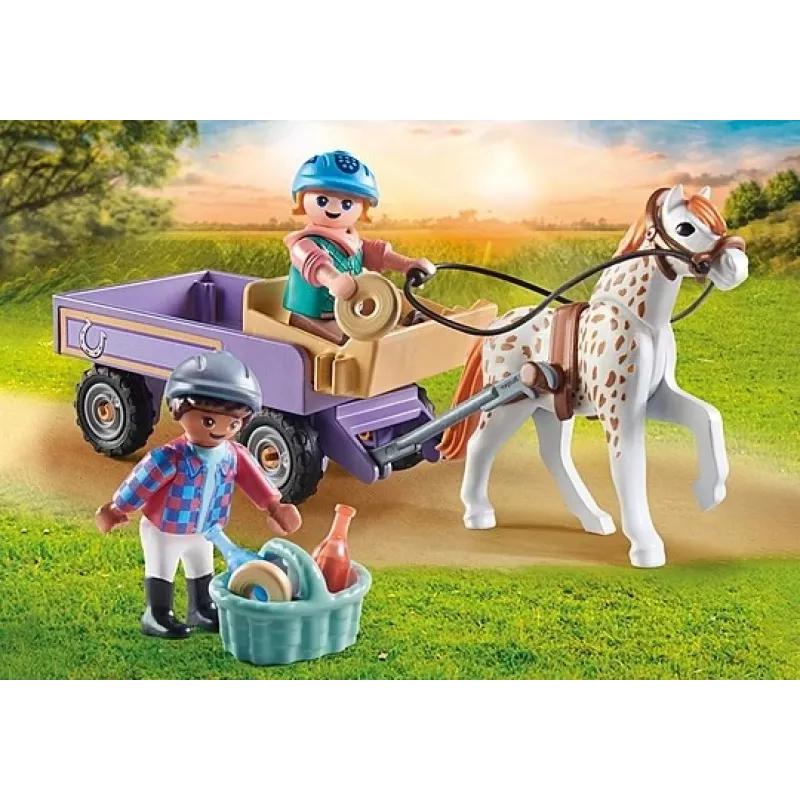 Playmobil 71496 Horses of Waterfall: Ponykutsche