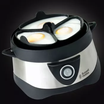 Russell Hobbs Eierkocher Cook At Home Stylo Edelstahl 14048-56 1404856 (14048-56)