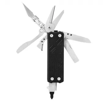 Multitool Nextool E1 10-in-1 Taschen-Multitool, schwarz, Klappmesser, 94 g, gefaltet 7,9 cm