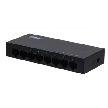 Dahua Technology SG1008-EUR Netzwerk-Switch Unmanaged L2 Gigabit Ethernet (10/100/1000) Schwarz