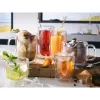 Glaskaffeetassen ZWILLING 39500-112-0 doppelwandig 335 ml, Set mit 2, oval, hitzebeständig, mit Henkeln