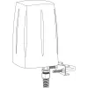 Omnidirektionale Antenne Teltonika PR1IC970 0,617-4,3 GHz Wi-Fi