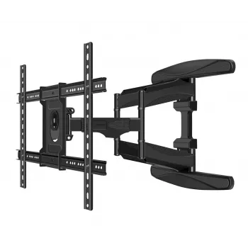 Wandhalterung ESPERANZA ERW021 für 40–85 Zoll Flachbildfernseher, Metall, neigbar, 6–50 cm Abstand, 68 kg Tragkraft, VESA 200x100–600x500 mm