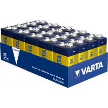 Batterie Varta Longlife 9V E-Block – Packung mit 20 Stück