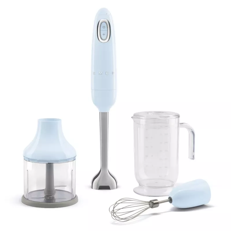 Smeg HBF03PBEU Stabmixer 700 W Hellblau, Edelstahl